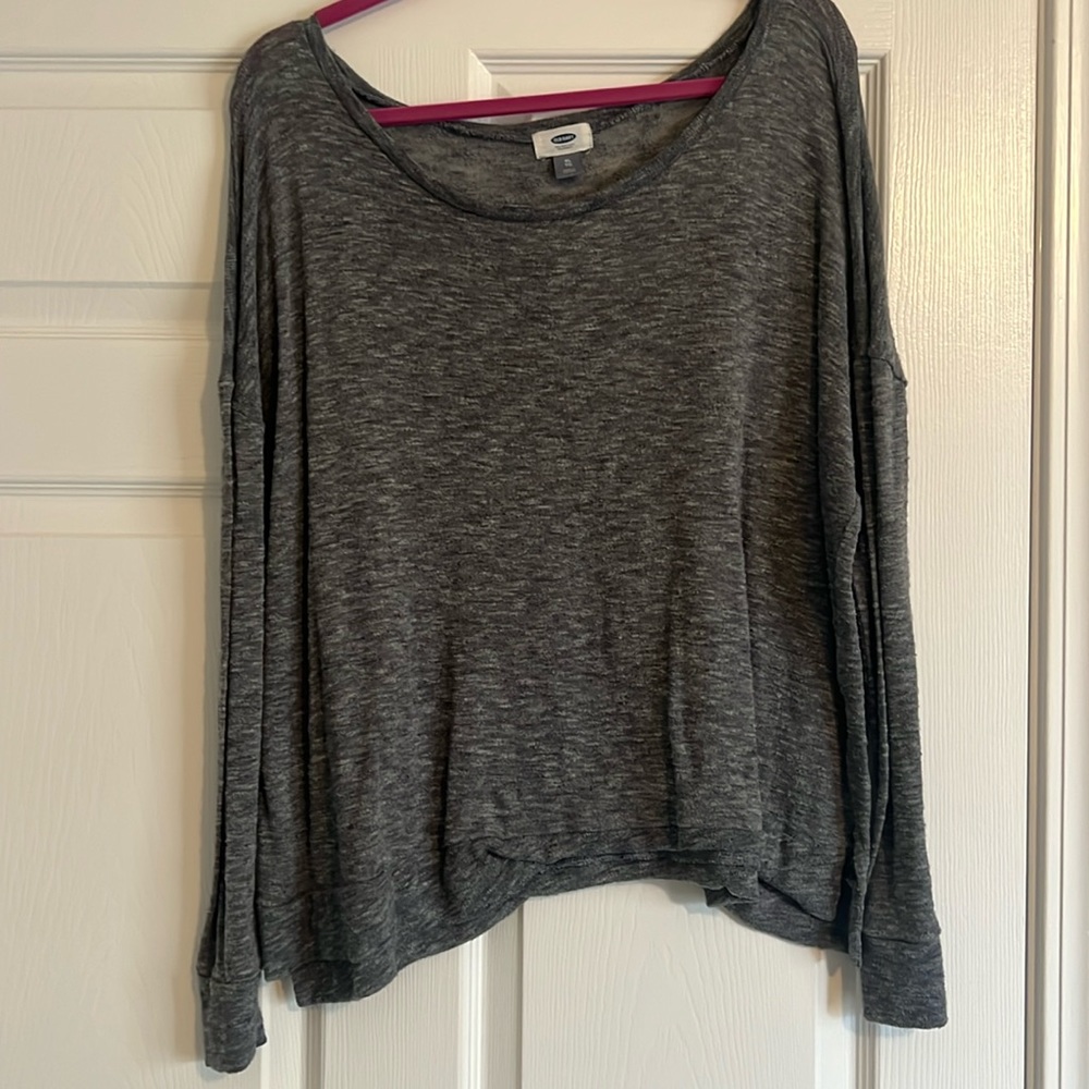 Old Navy gray lightweight sweater, size XL
